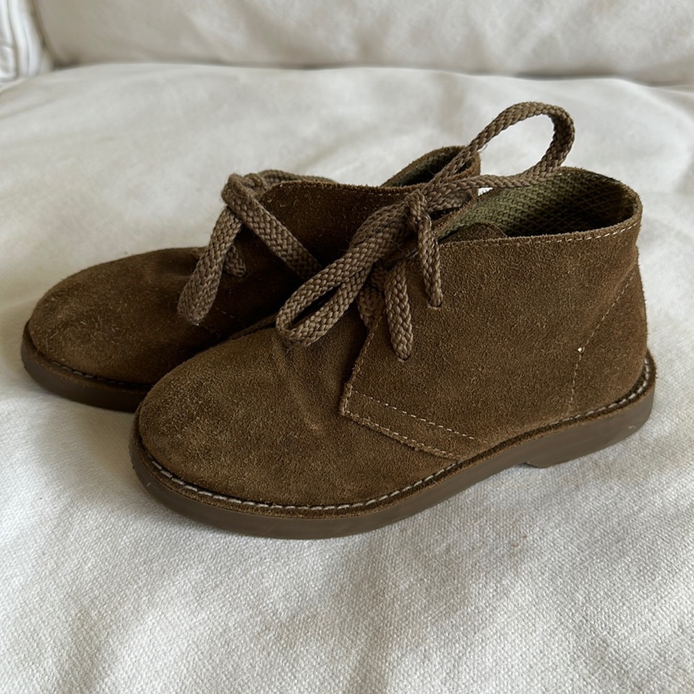 Crewcuts Suede Boots Brown Size 11